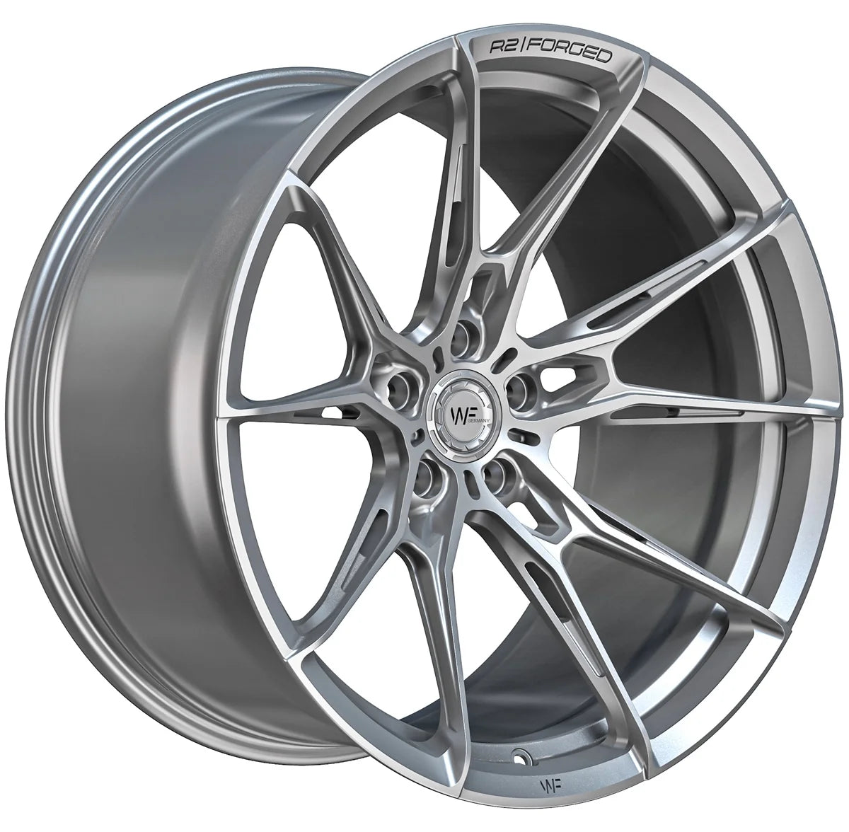 WF R.2-FG | 19x9 ET44 5x112 | FROZEN SILVER