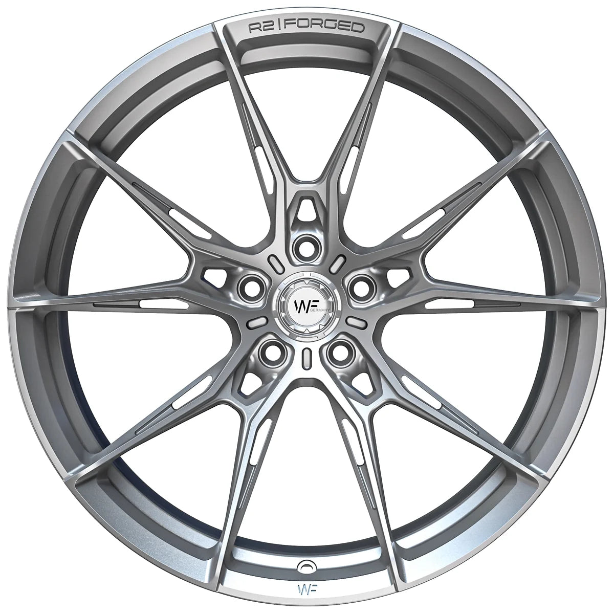 WF R.2-FG | 19x9 ET44 5x112 | FROZEN SILVER